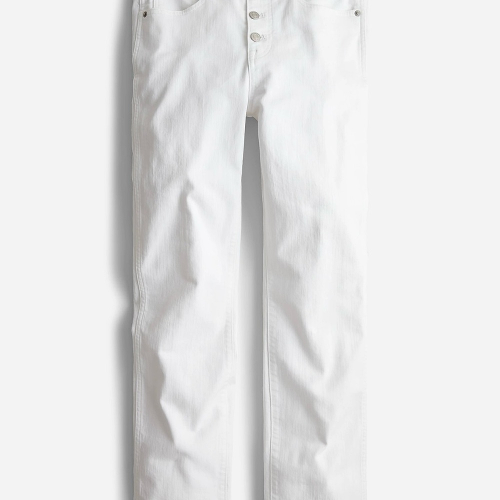 NWT JCrew Vintage Straight White Jeans